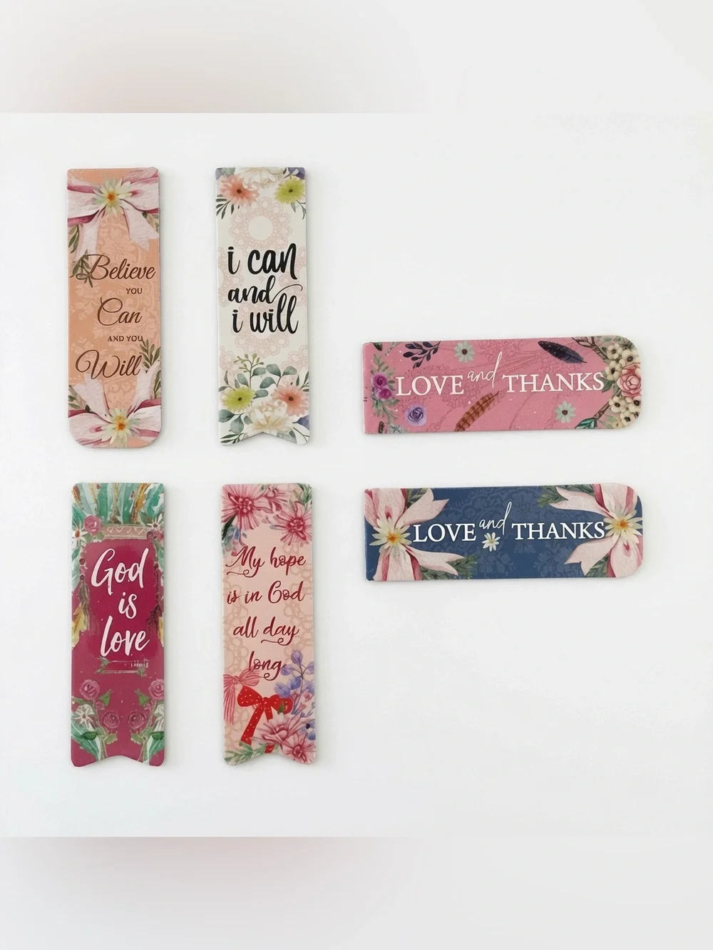 Magnetic faith based bookmarks 6